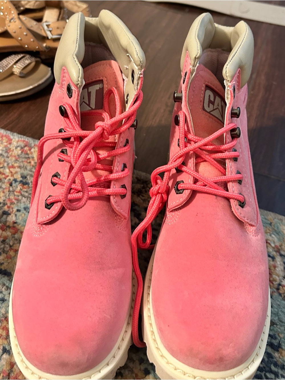 Pink Waterproof Work Boot - Picture 4 of 5